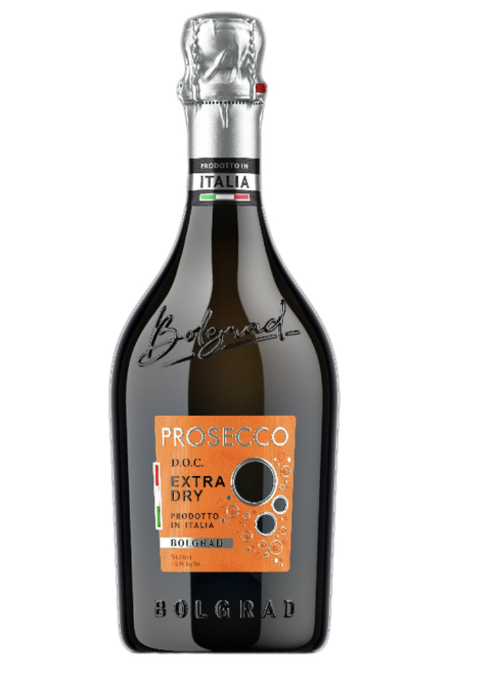 Вино ігристе Bolgrad Prosecco Extra Dry DOC сухе біле 11% 0.75 л